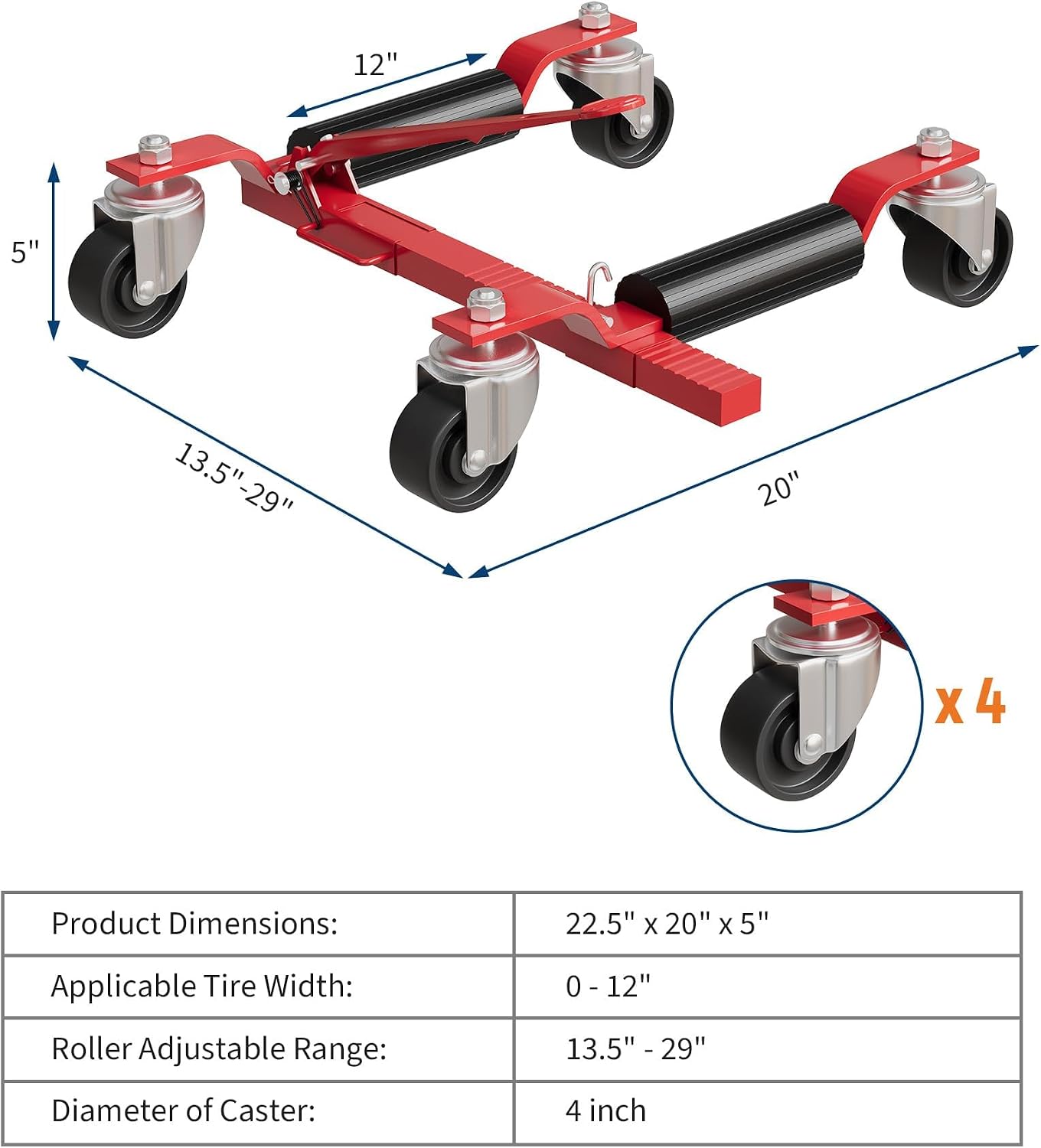 Tacleekii 2 4 Pack Car Wheel D - Heavy Equipment Bucket ulasan dan harga