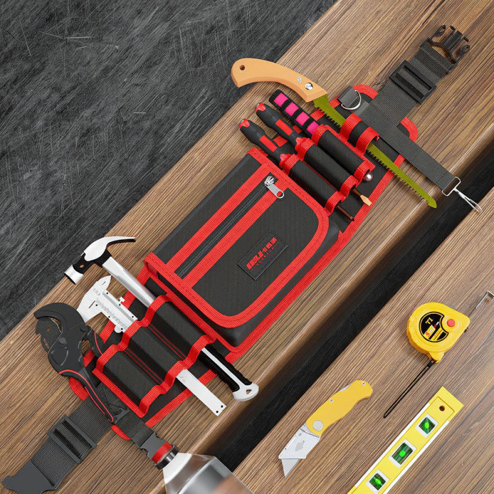 Wear Resistant Tool Belt Pouch - Heavy Equipment Electrician ulasan dan harga