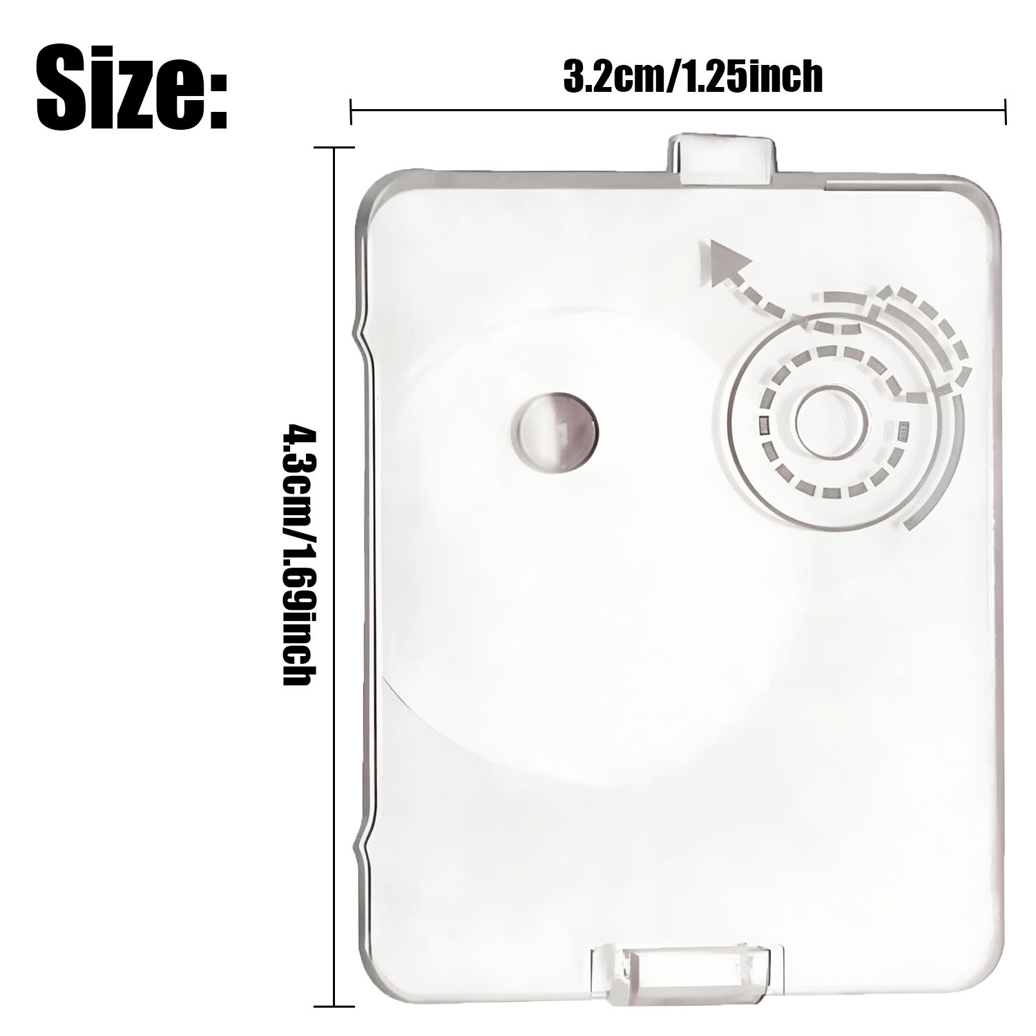 2Pcs Bobbin Hook Cover Plate # - Heavy Equipment Grinder ulasan dan harga